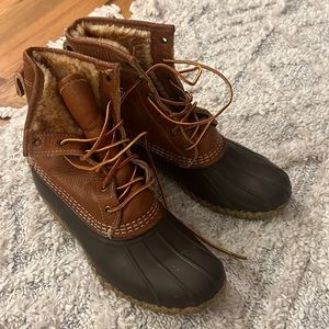 Fur Lined L.L. Bean Boots. Great Condition. Size 8